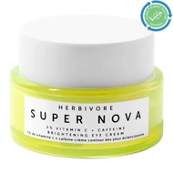 HERBIVORE BOTANICALS Super Nova 5% Vitamin C + Caffeine Brightening Eye Cream 15mls
