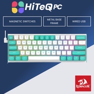 HiteqPC | Redragon K683WB-RGB Fidd 60% 8K Magnetic Hall Effect Rapid Trigger Keyboard
