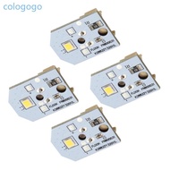 COLO Pack of 4 Replacement Refrigerator Lights for WR55X11132 WR55X25754 Models