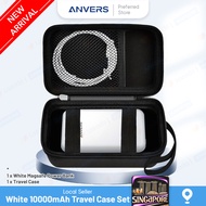 【18 Months Warranty】ANVERS Magnetic Wireless Power Bank 10000mAh MagSafe Power Bank Portable Charger Magnetic Wireless Fast Charging Powerbank For iPhone 15 14 13 12 Pro Max Mini