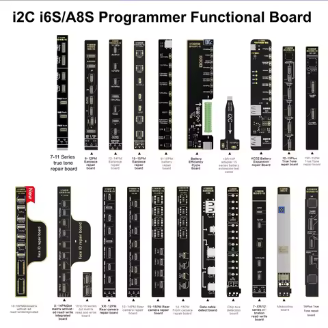 i2C i6S/ A8S Phone Repair Small Board Programmer for Unbinding iPhone 11-17PM Face ID Screen True To