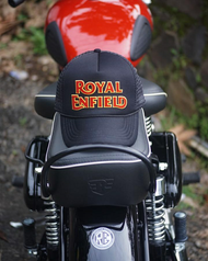 Topi Royal Enfield Classic Truckerhat Jaring Heritage Motorcycle