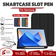 Case Samsung Tab A9/Samsung Tab A9 Plus/8.7 inch 11inch 2023 SmartCase Pen Slot Flip Book Cover Tablet Case
