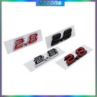 zzz 2 8 Replacement Car Badge Car Exterior Badge for Exterior Trunk Decoration Work