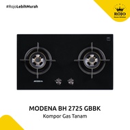 PROMO Modena BH 2725 GBBK Kompor Gas Tanam 2 Tungku