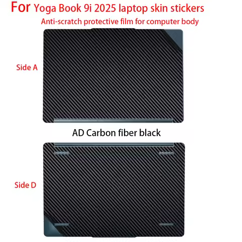 For 2025 Lenovo Yoga Book 9i Gen 10 Laptop Skin Sticker yoga Book 9 14IAH10 Computer Body Case Prote