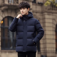 KY-D One Piece Dropshipping down Jacket Men's Hooded Jacket Men's Winter Warm Loose Fashion Casual down Jacket Men's Cot