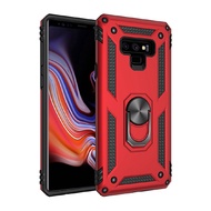 Colorful Case Samsung Galaxy Note 9 8 Shockproof Cover Note9 Finger Ring Holder Hard PC Phone Case Armor Casing