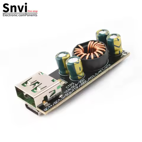 QC4.0 QC3.0 USB Type-C Mobile Phone Quick Charge Adapter 6 -35V Step Down Buck Boost Module for Huaw