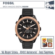 (SG LOCAL) Fossil BQ2581 Brox Analog-Digital Stainless Steel Men Watch