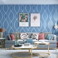Wave Sticker Wall Paper Modern Luxury Wave 7m to 8m Width 45cm