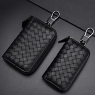 GANTUNGAN Genuine BV sheepskin car and motorbike key wallet chain / stnk wallet made of sheep leathe