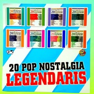 MP3 20 POP NOSTALGIA LEGENDARY CD CASSETTE - NOSTALGIC POP SONGS - MP3 MEMORIAL SONGS - MP3 MEMORIAL