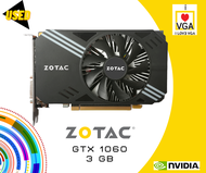 การ์ดจอ ZOTAC GTX 1060 3GB *มือสอง* *ไม่มีกล่อง* (ประกันร้าน iloveVGA 30 วัน)