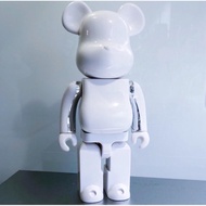 二手 正版 400% 庫柏力克熊 be@rbrick 白熊 bearbric電鍍 絕版 暴力熊 積木熊 熊大 草莓熊