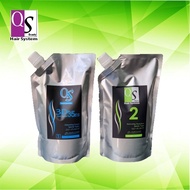 QS 35ES Extra Speedy Rebonding Cream&Neutralizer(500 ml×2)