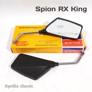 RX KING MIRROR YAMAHA ALFA ALPHA V80 RXK WHITE GLASS MIRROR