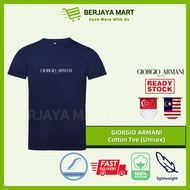 GIORGIO ARMANI Tee (Unisex) | Premium Quality 100% Cotton | Baju Tee Giorgio Armani Unisek