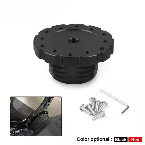 Aluminum 75MM Steering Wheel Adapter Sim Racing Gaming Steering Wheel Adapter for Thrustmaster T300,