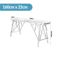 1.4M 1.6M 1.8M 2M Foldable Working Platform Heavy Duty Scaffolding High Stool Work Bench Paint Stand
