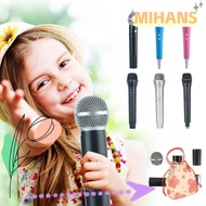 MIH Microphone Prop, Practice Microphone Karaoke Mics Toy, Stage Costume Prop Prop Toy Simulate Spee
