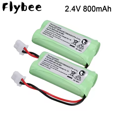BT183342 BT283342 Cordless Phone Battery 2.4V 800mah for AT&T VTech BT166342 BT266342 BT162342 BT262