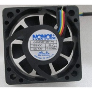 NONOISE G5015M12D1+6 12V 0.200A Car Audio Cooling Fan 5015