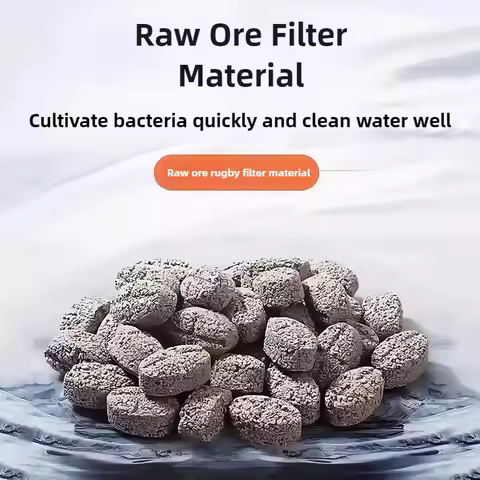 Rugby Raw Ore Filter Material Aquarium Fish Tank Filter Media Hollow Particles Biological Ball Bio f