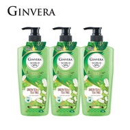 GINVERA World Spa Japanese Shower Scrub Green Tea &amp; Tea Tree Shower Scrub 750ml x3 [Body Wash]