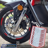 Sticker Rim Honda Adv 160 (HIGH QUALITY)