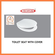 Techplas Toilet Bathroom Plastic Seat Cover / Plastik Jamban Duduk Tandas
