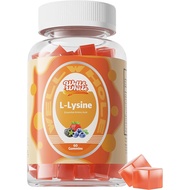 L-Lysine Gummies 1000mg - L-Lysine Supplements for Kids and Adults - Lip and Cold Sore* Support for 