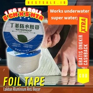 Aluminum Water Leak-Proof Duct Tape 5cm x 5mtr - Butyl Foil Alumnium Tape 5cm x 5mtr