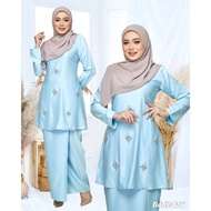 (S - 5XL) Kurung riau diamond plus size nikah tunang bridesmaid annual dinner baju pengantin sanding kurung raya murah