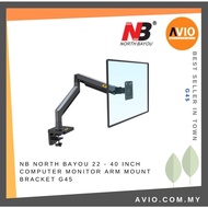NB North Bayou Original 22"~40" 22 24 27 28 30 32 36 40 Inch LED LCD TV Monitor Desk Table Single Arm Mount Bracket G45