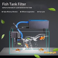 Top Filter for Aquarium 3 in 1 Power Head Pump Air Oxygen Aerator Aerobic Pumping Cycle