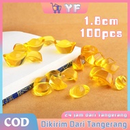 100pcs Small Yuan Bao Decorations Fengshui Wealth Crystal Yuan Bao Lucky