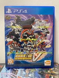 《今日快閃價》（中古二手）PS4遊戲 超級機器人大戰V SUPER ROBOT WARS V 港版中文版