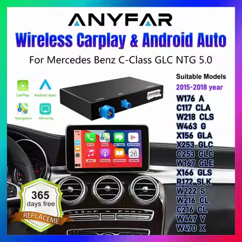 Wireless CarPlay Android Auto for Mercedes A B C CL S CLA CLS CLASS GLA GLS GLC GLE V250 V260 Sprint