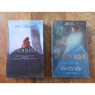 Kombo Anastasia & Cinderella by Syu Ariani (Preloved) + free 1 novel