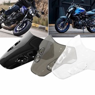 NEW 2 colors Windshield WindScreen Double Bubble Motorcycle Accessories For Yamaha MT07 MT 07 MT-07 
