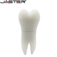 Jaster ฟันปลอมไดร์ฟปากการูปฟัน Usb 16Gb แฟลชไดร์ฟติด8Gb ลายการ์ตูน4Gb 64Gb 32Gb