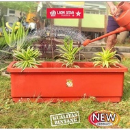 Pot / Lion star / FP-11 Rectangular Flower Pot Large Pot Bunga Lion Star