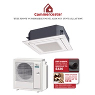 FUJITSU INVERTER R32 CEILING CASSETTE UNIT AIRCON INSTALLATION
