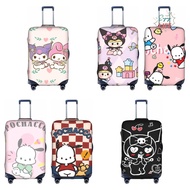 Sanrio Kuromi  Luggage Cover Travel Spandex Elastic Cartoon Suitcase Cover Protector Dust-Proof Waterproof  0012 Anime