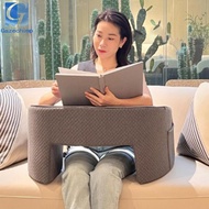 Gazechimp Reading Pillow Arm Rest Pillow Gift Couch Comfortable Adults Lap Pillow Desk