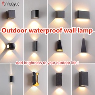 Outdoor Wall Light Waterproof IP65 Wall Lamp LED Nordic Modern Lights Garden Gate Balcony Courtyard