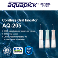 Aquapick AQ-205 Travel Cordless Water Flosser Oral Irrigator AQ205