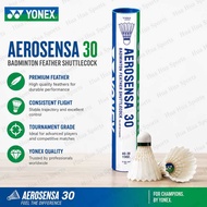 Yonex Aerosensa 30 / AS30 Badminton Feather Shuttlecock (Speed 3) [100% Original]