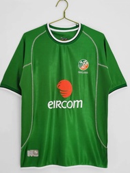 Korean Genuine Original 90-92 Ireland Short Sleeve Jersey Home Retro Football Jersey Away Team Top T